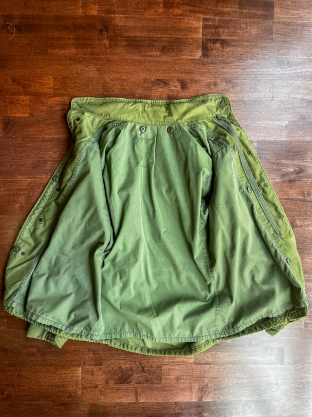 US Army M-65 Jacket Medium Green - True Vintage - Picture 4 of 8